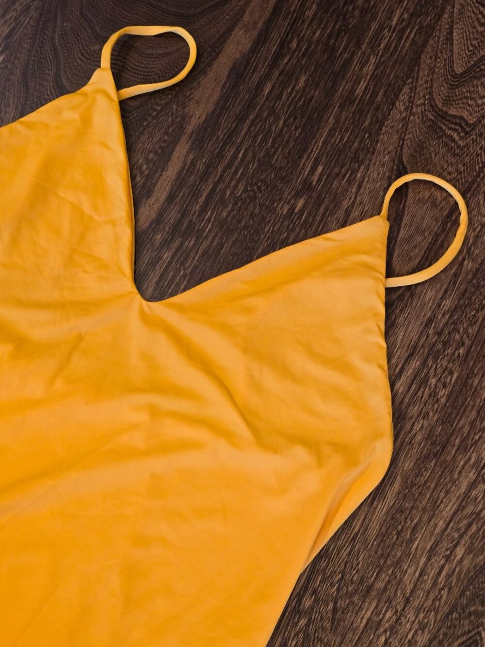 Mai Everyday Bodysuit in the Color Tangerine in a Size XL